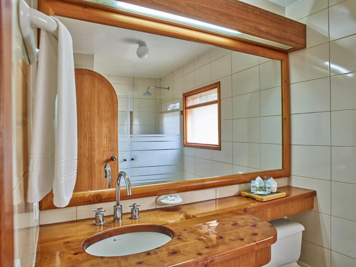 אוטהוואלו Hosteria Cabanas Del Lago מראה חיצוני תמונה