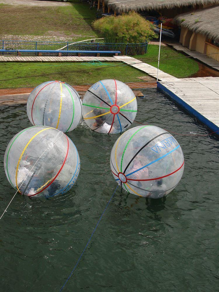אוטהוואלו Hosteria Cabanas Del Lago מראה חיצוני תמונה